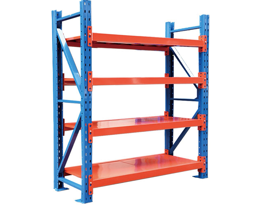 Rafturi fără șuruburi pentru utilizare medie (500-800 kg/strat)